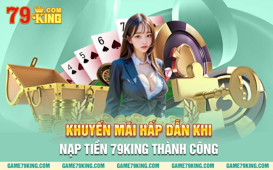 Khuyến mãi hấp dẫn khi nạp tiền 79king thành công