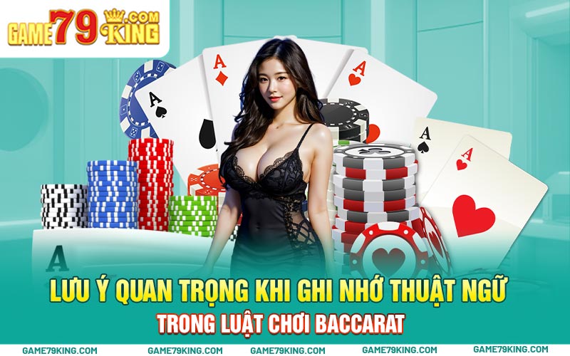 Lưu ý quan trọng khi ghi nhớ thuật ngữ trong luật chơi baccarat